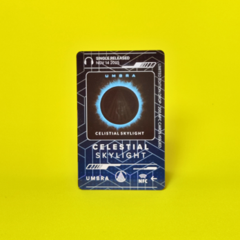 LEMN DROPS Collectible NFC MUSIC ALBUM CARD FRONT - CELESTIAL SKYLIGHT UMBRA SINGLE 1000x1000