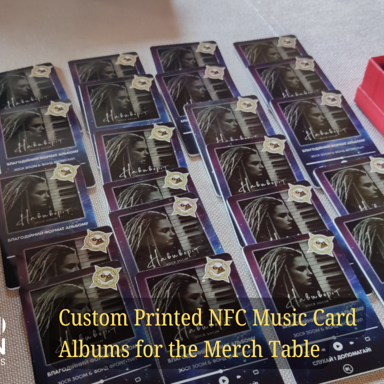 Custom Printed Music Merch That Actually Plays Your Music