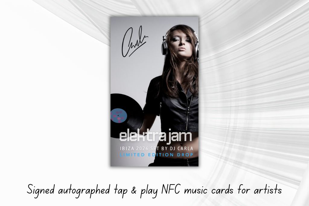 How to Sell Signed Vinyl, CDs & NFC Music Cards